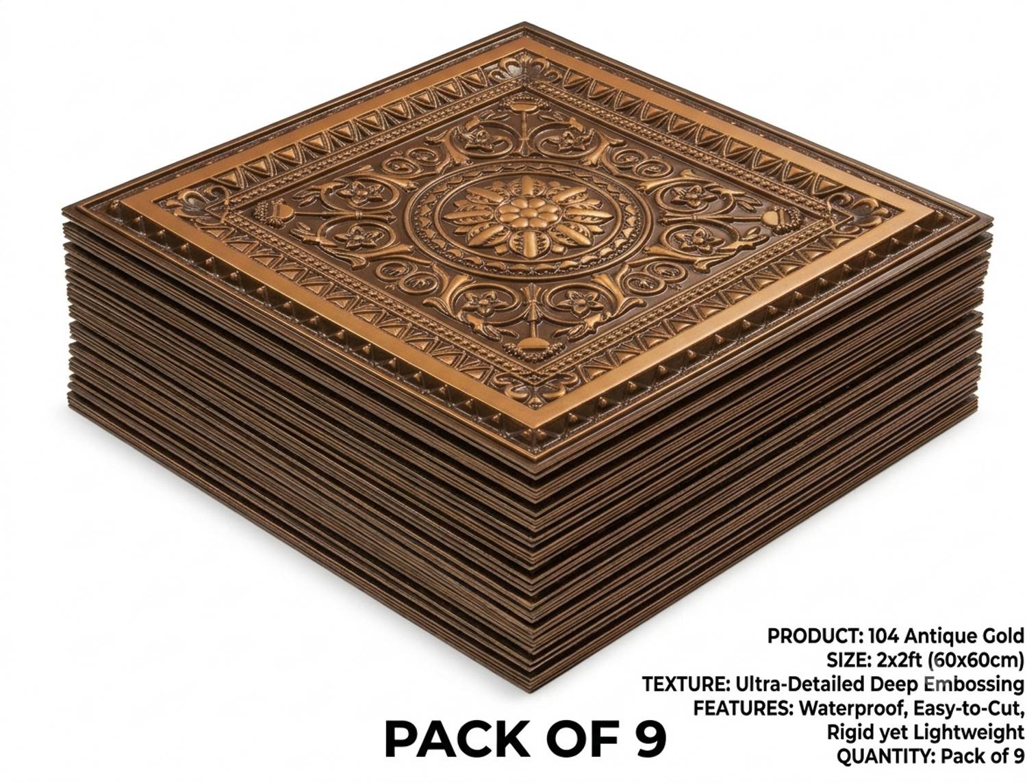 Dezibaba Wall and Ceiling Panel Pack of 9 - Image 1