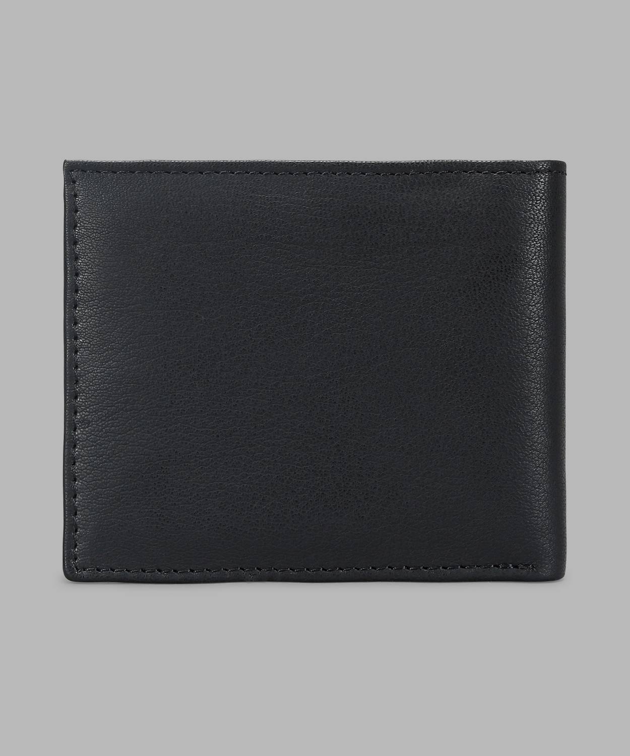 WOODLAND Men Black Genuine Leather Wallet - Image 3