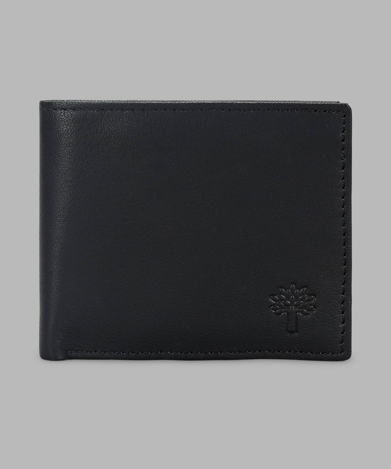 WOODLAND Men Black Genuine Leather Wallet - Image 1