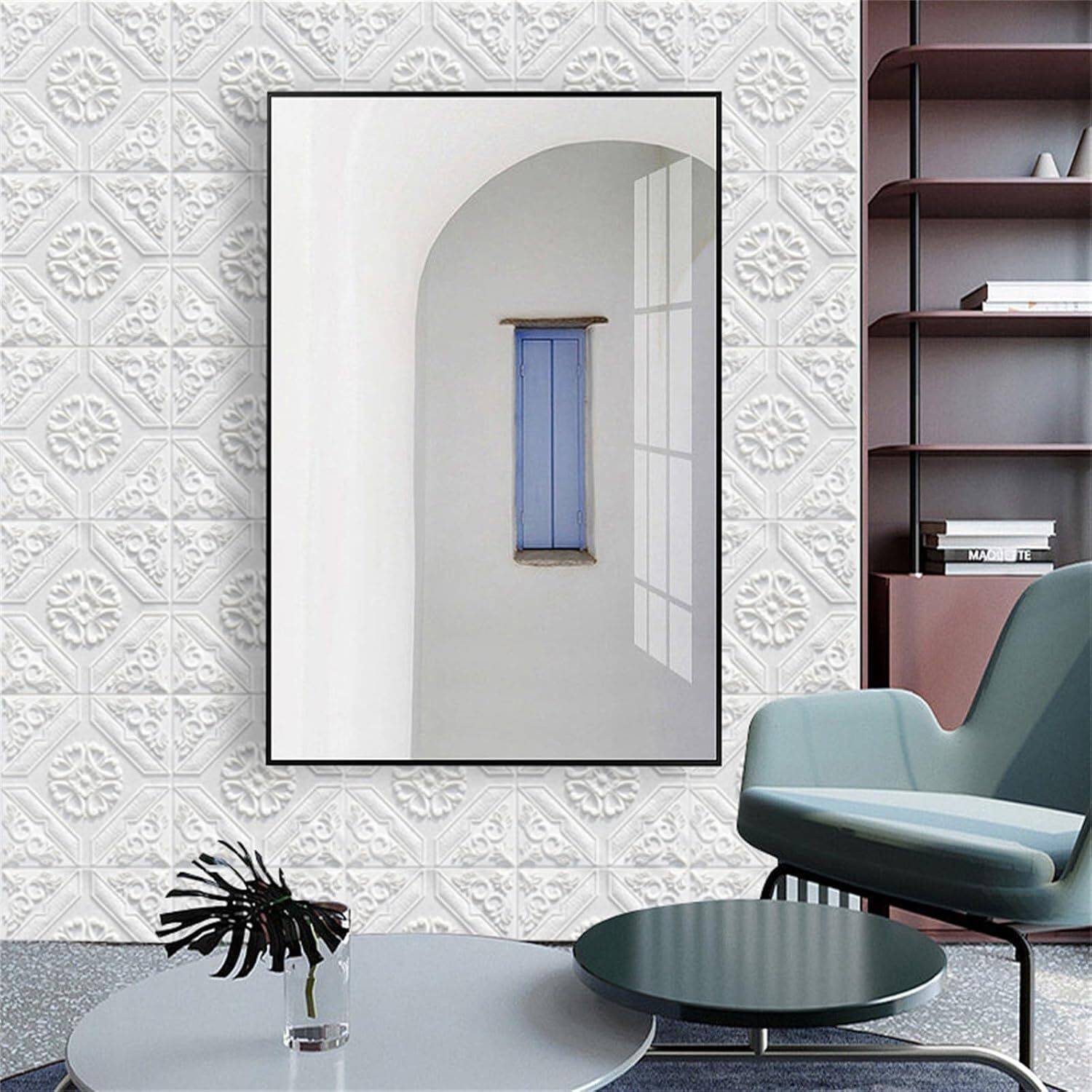 Ingorala 70cm x 77cm Waterproof Embossed Wallpaper - Image 5