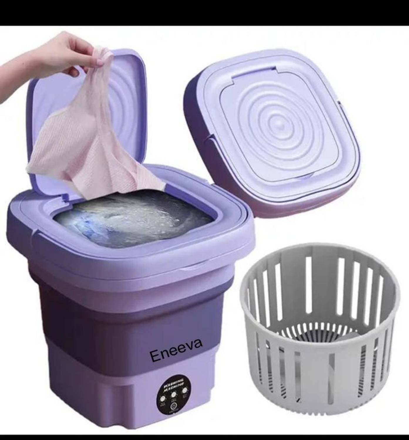 eneeva Mini 9L Portable Foldable Washing Machine - Image 1