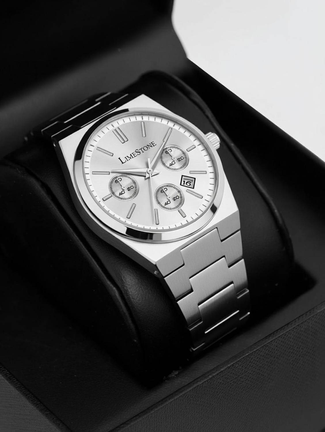 LIMESTONE PRX Chronograph Quartz Analog Watch 9 ml - Image 1