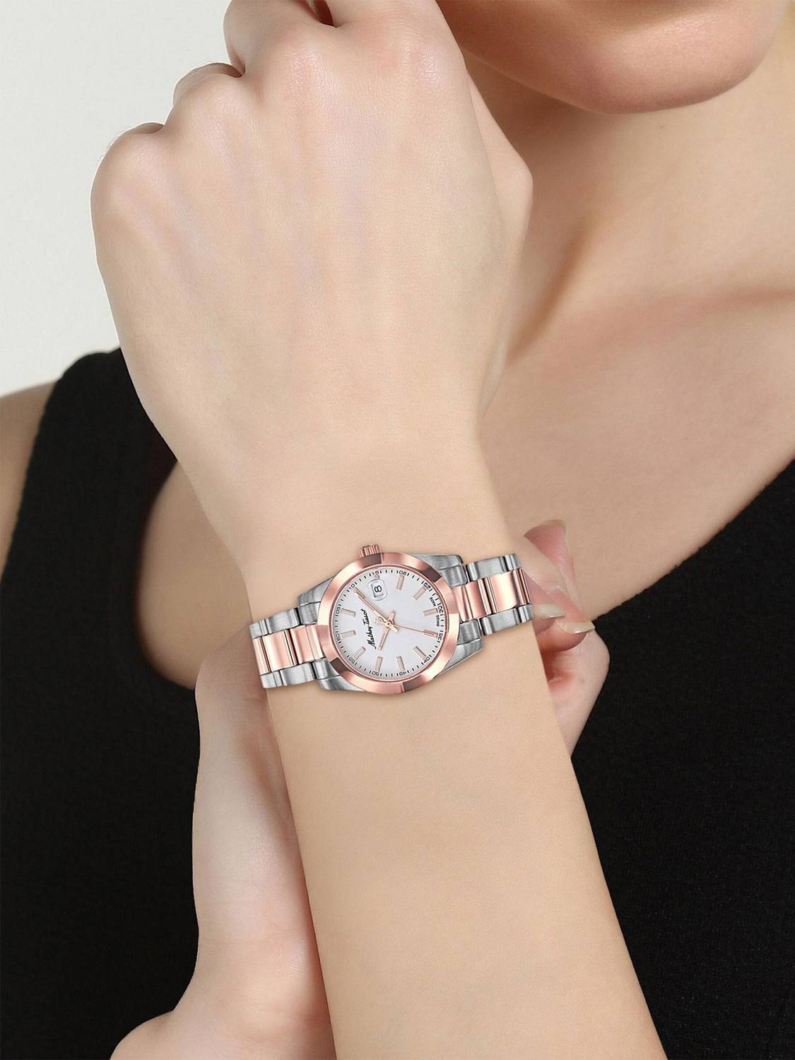 Mathey-Tissot D450RA Silver Dial Women's Watch - Image 2