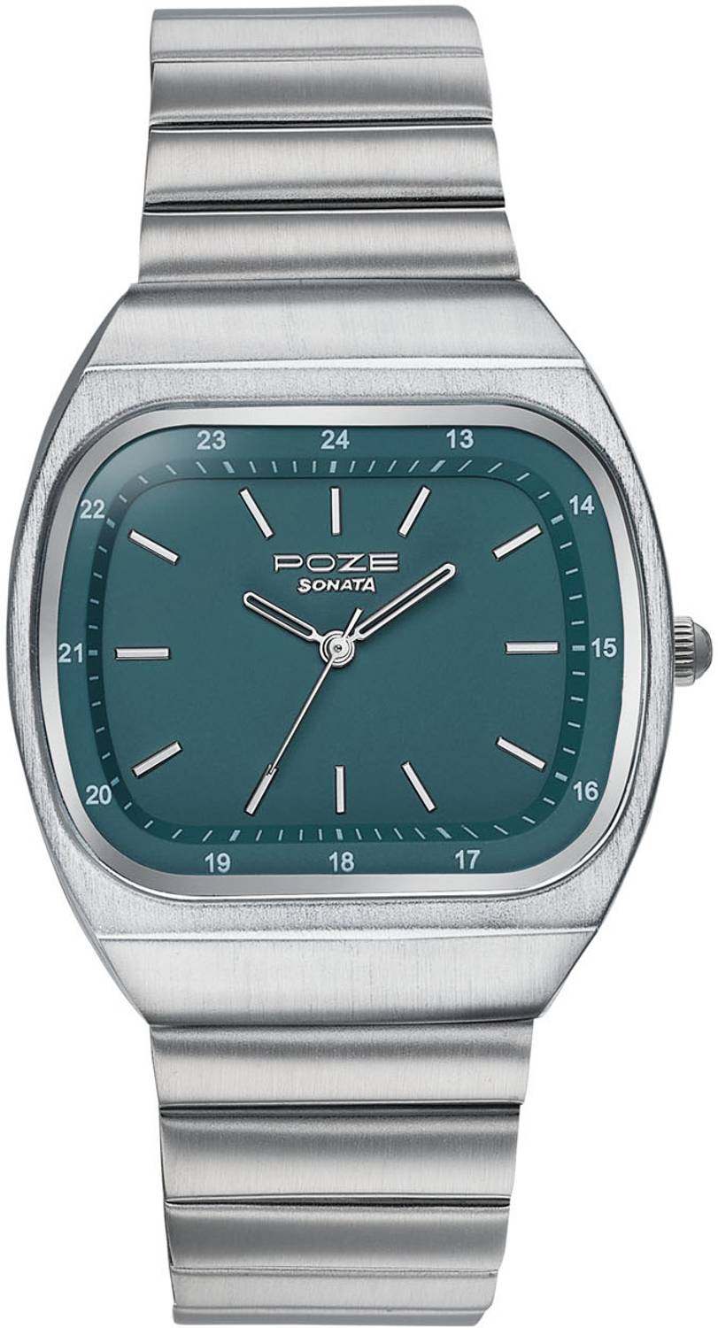 SONATA Poze Drop 9.2 Green Dial Analog Watch - Image 2