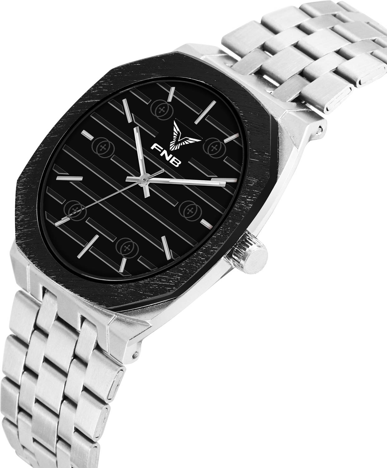 FNB Stylish Elegnet Design Watch for Men - Image 1