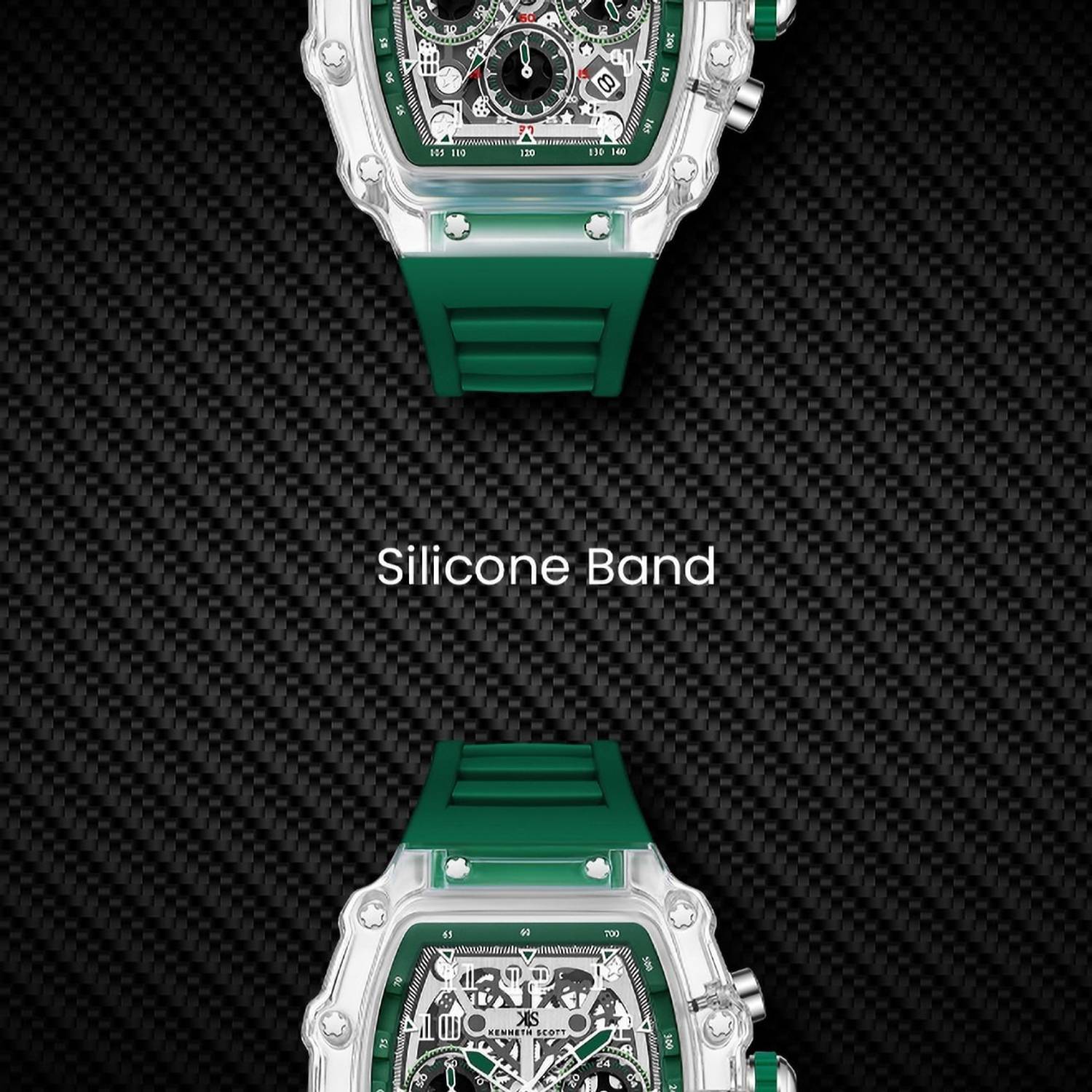 Kenneth Scott Multi Function Analog Watch - Men - Image 5