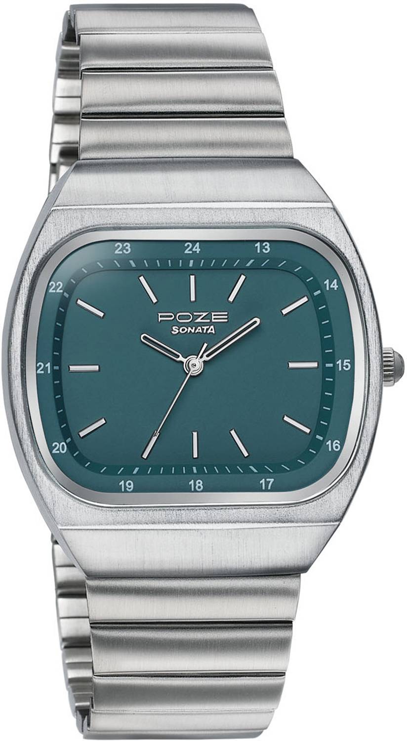 SONATA Poze Drop 9.2 Green Dial Analog Watch - Image 3