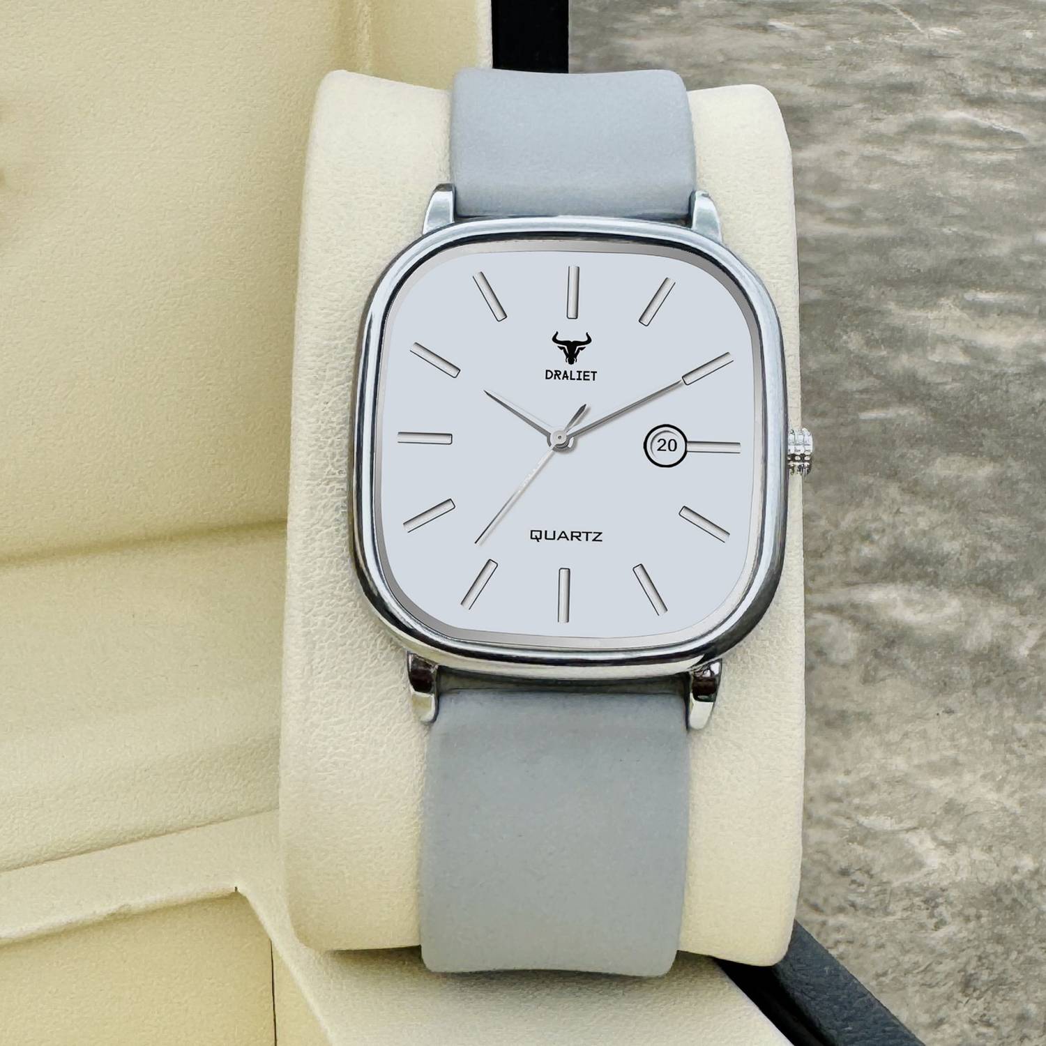 DRALIET RD-9102 Elegant Series Square Quartz Watch - Image 3