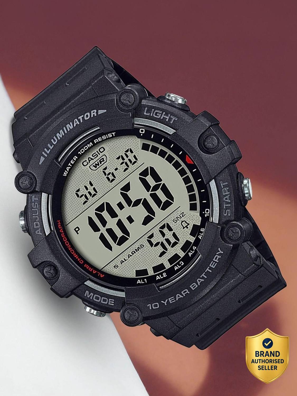 CASIO AE-1500WH-1AVDF Youth Series Digital Watch - Men - Image 1