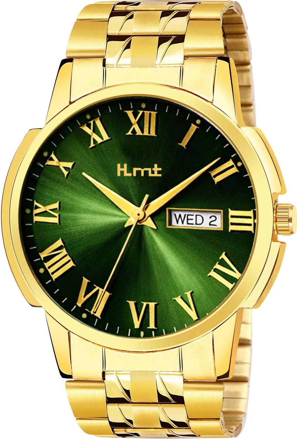 HLMT HMTSWATCH Gold Men's Analog Watch - Image 1