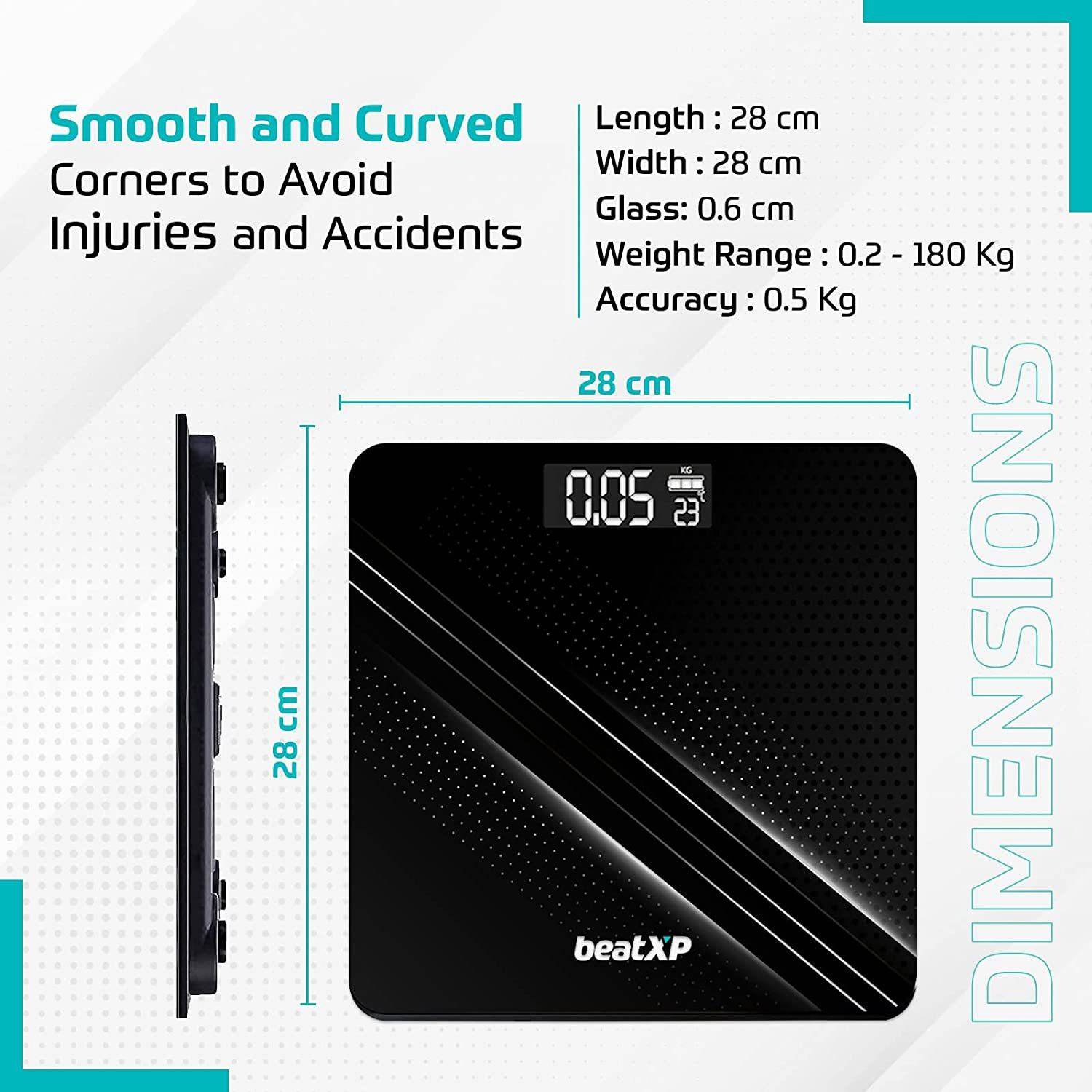 beatXP Gravity Digital Body Weight Machine - Image 4
