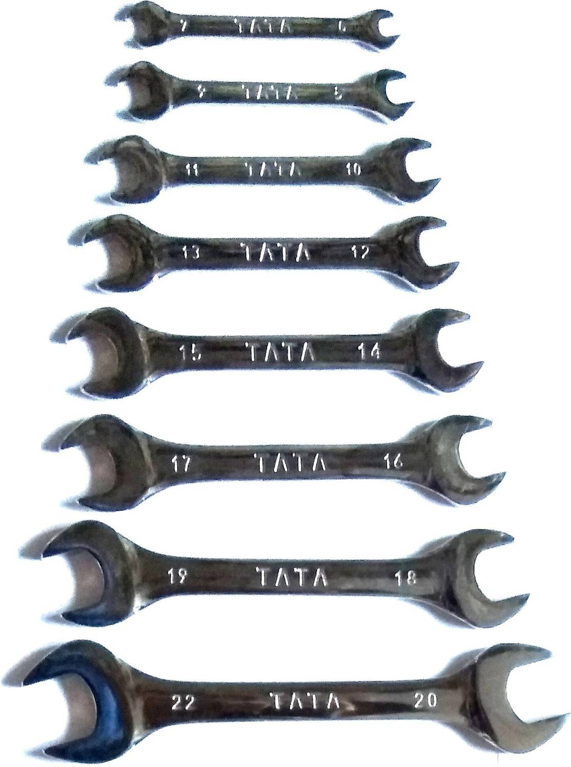 TATA AGRICO SP-08 Double Sided Spanner Set - Image 1