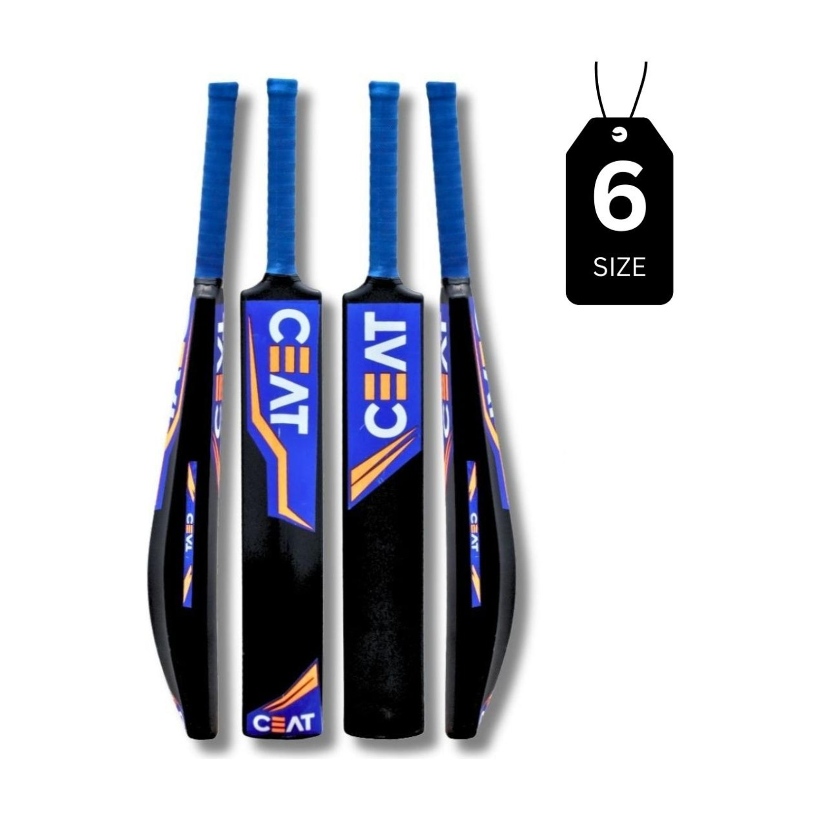 HRSGS Hitman Hard Plastic/Fiber Tennis Ball Cricket Bat for Kids PVC/Plastic Cricket Bat For 12 - 14 Yrs