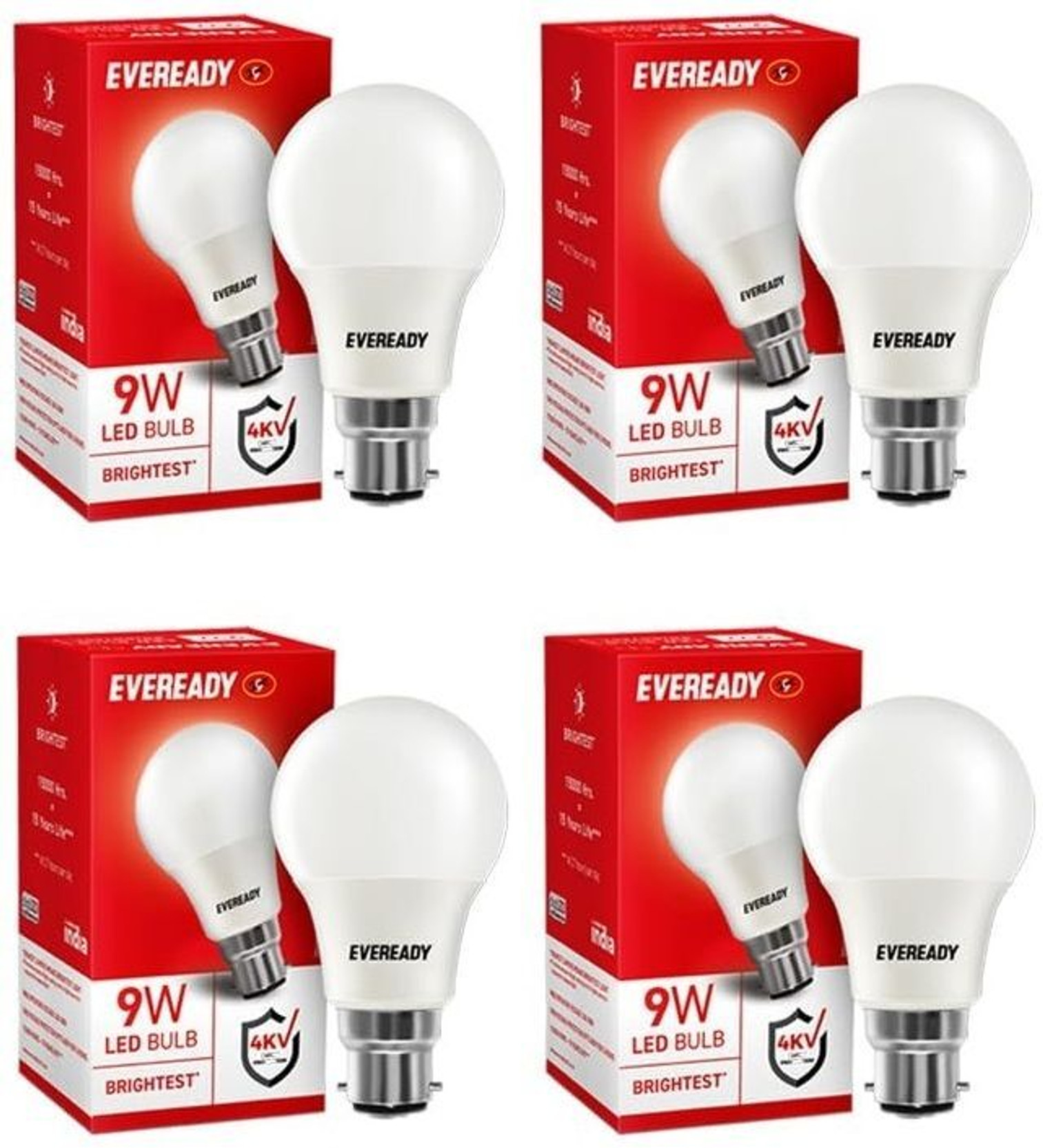 EVEREADY 9 W Standard B22 LED Bulb