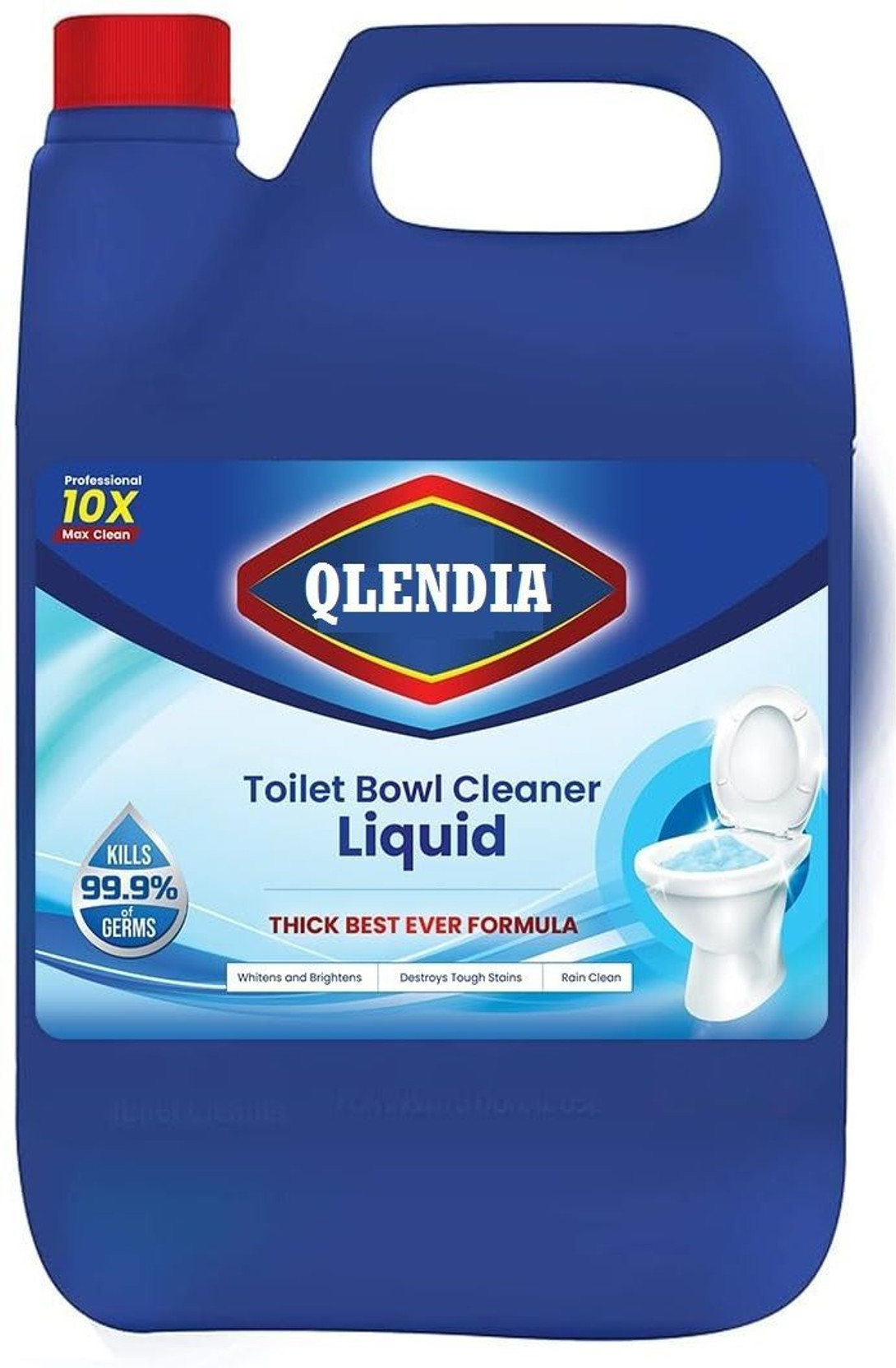 Qlendia Toilet Cleaner which Remove 99.9% Bacteria, Germs with pleasant fragrence. Jasmine Liquid Toilet Cleaner