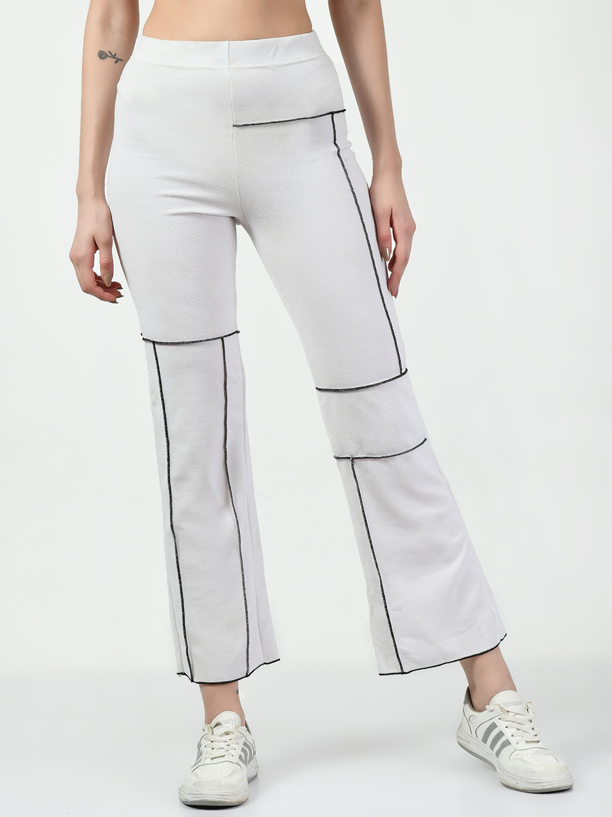 LIME Lycra Women Harem Pants