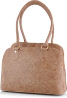 Spring Summer Collection Emboss Design Shoulder Bag Brown