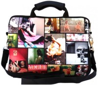 Shor Sharaba Vogue Collage 13 inch Expandable Sling Bag Multi-color