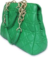 Style N Luxury Women Green Leatherette Sling Bag