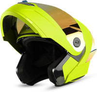 Steelbird SBA-8 7Wings ISI Certified Flip-Up Helmet for Men and Women Motorbike Helmet