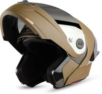Steelbird SBA-8 7Wings ISI Certified Flip-Up Helmet for Men and Women Motorbike Helmet