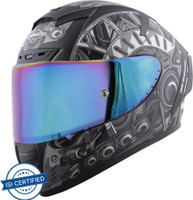 Steelbird SA-2 Terminator 2.0 Aerodynamic Full Face Helmet Motorbike Helmet