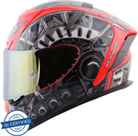 Steelbird SA-2 Terminator 2.0 Aerodynamic Full Face Helmet Motorbike Helmet