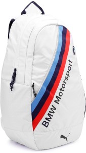 puma bmw motorsport backpack white