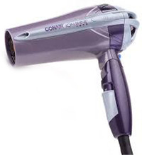 Conair Ion Shine Ceramic Turbo 173x Hair Dryer Purple Silver Vs