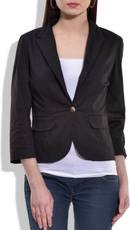 Eves Pret A Porter Solid Single Breasted Formal, Casual, Party, Lounge Wear Women's Blazer