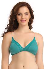 Women's T-Shirt Green Bra Image