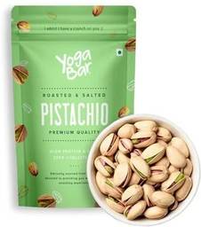 Yogabar Roasted Salted Pista|Tasty & Healthy Nuts|Rich in Protein & Low Calories Pistachios