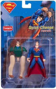 Funskool Superman Quick Change Figure Blue 