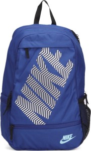 NIKE CLASSIC LINE 23 L Laptop Backpack OBSIDIAN/GAME ROYAL/(METALLIC SILVE - Price in | Flipkart.com