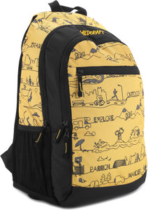 wildcraft yellow backpack
