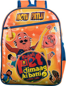 Motu patlu school bags online Clearance