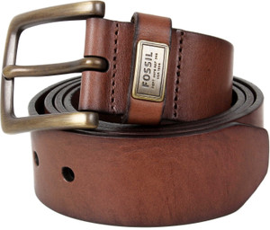 FOSSIL Men Casual Brown Genuine Leather 