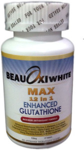 beauoxi white max glutathione tablets Beauoxiwhite Beauoxi White MAX 12 in 1 ENHANCED GLUTATHIONE whitening pills Price in India