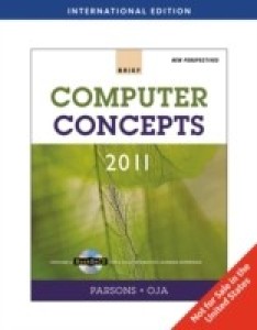 New Perspectives On Computer Concepts 2011 13th Edition Buy New