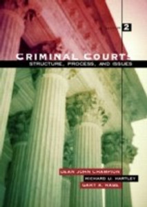 Criminal Courts: Buy Criminal Courts by Champion Dean J at Low Price