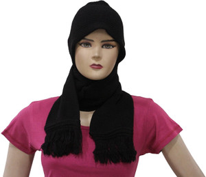 Attached Muffler Skull Cap 