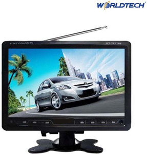 Worldtech Black LCD Price in India 