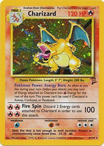リザードン 旧裏 キラ Charizard Holo Base set POKEMON Charizard (4) Base Set 2 Holo - Charizard (4) Base Set 2