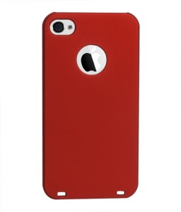 Coverage Back Cover for Apple iPhone Back Case for Apple iPhone 4 -Red - Coverage : Flipkart.com