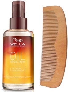Wella Professionals Oil Reflection Smoothing Treatment Hair Serum With 19  cm Wooden Comb Price in India - Buy Wella Professionals Oil Reflection  Smoothing Treatment Hair Serum With 19 cm Wooden Comb online