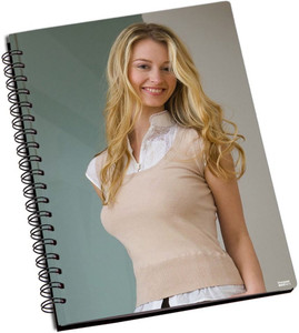 Bluegape Carisha Cherry A6 Notebook Single Rule 200 Pages Price in