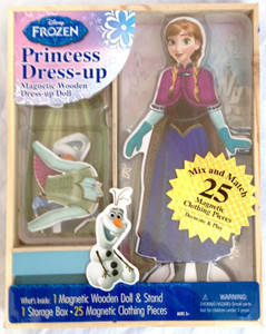 frozen princess dress up magnetic Frozen Magnetic Dress Up Dolls