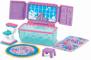 FISHER PRICE Dora the Explorer Dollhouse Bathroom Furniture Dora
