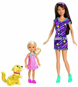 BARBIE Sisters Taffy Skipper Chelsea Doll 2-Pack Sisters Train Taffy Skipper Chelsea Doll 2-Pack . shop for BARBIE products in India. | Flipkart.com