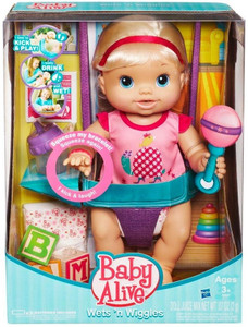 Baby alive wets and wiggles girl hotsell